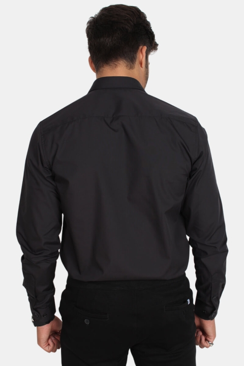 Tailored & Originals York Overhemd Black
