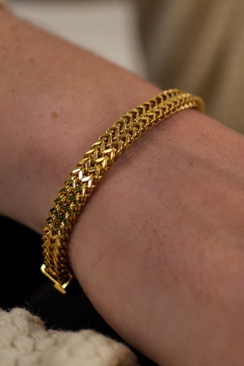 Northern Legacy Fehu Armband Guldtonet