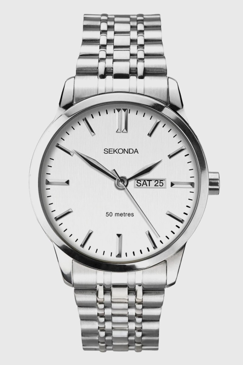 Sekonda 1664 Classic Stainless Steel Bracelet Klok