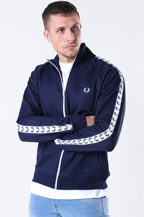 Fred Perry Taped Track Jas Carbon Blue