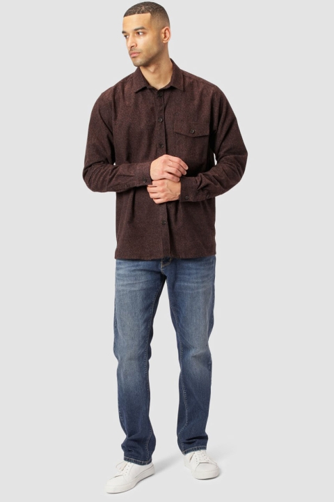 Clean Cut Copenhagen Jayden Overshirt Black Mix