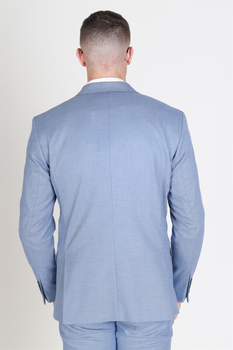 Selected Slim Mylo-Logan Blazer Light Blue