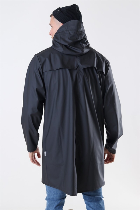 Rains Long Regenjas Black