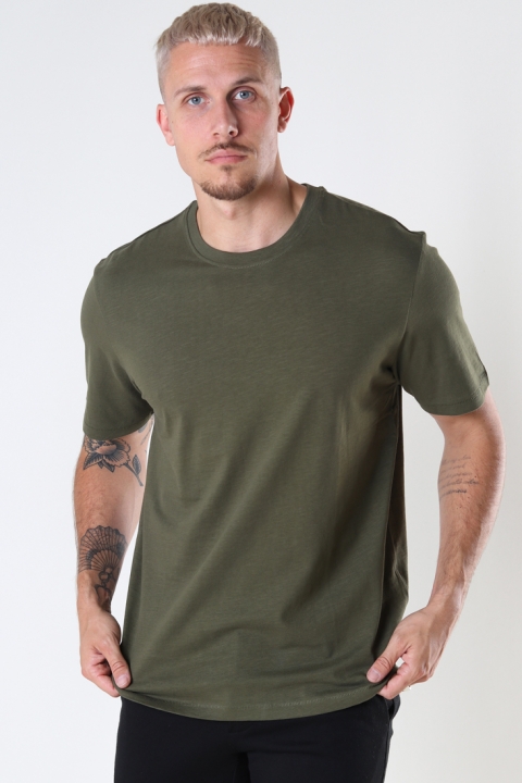 ONLY & SONS ONSMILLENIUM LIFE REG SS TEE NOOS Olive Night