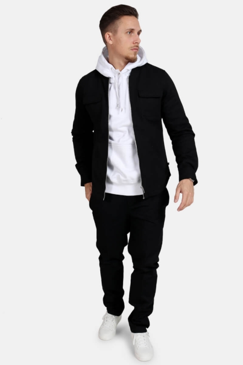 Clean Cut Pocket Jersey Jas Black