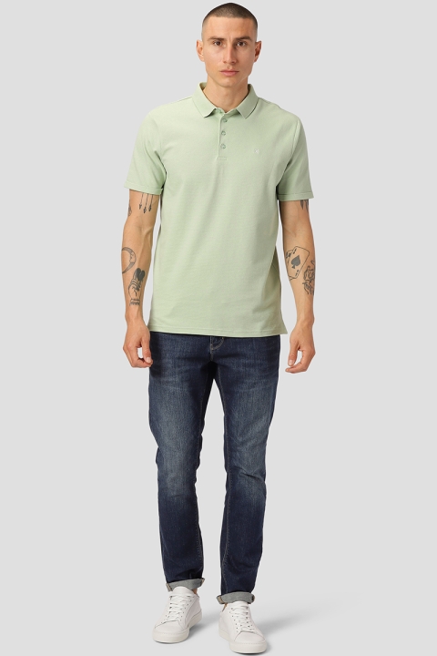 Clean Cut Copenhagen Silkeborg Stretch Polo Pale Green