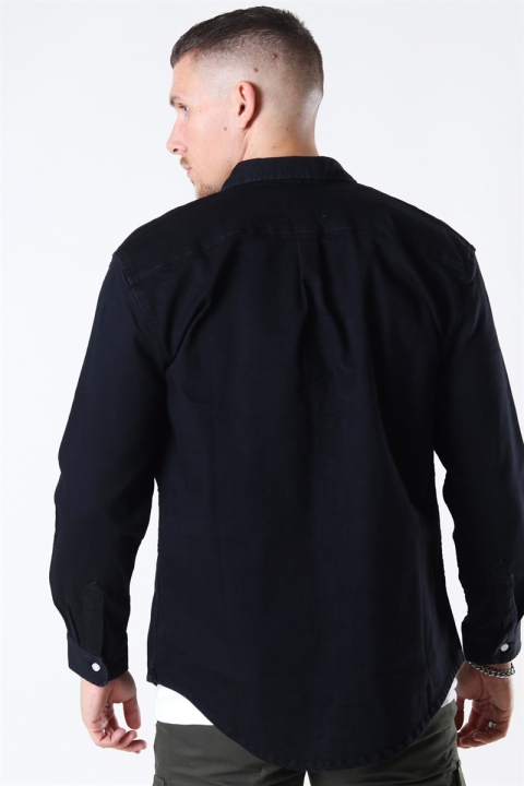 Denim Project Lenny Denim Overhemd Black