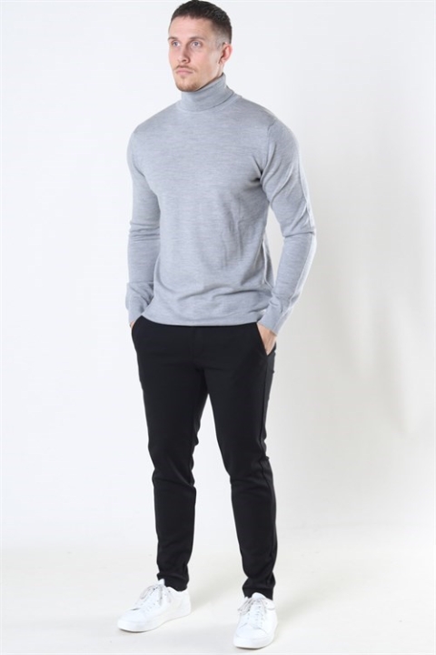 Clean Cut Copenhagen Merino Wool Roll Breien Light Grey Mel