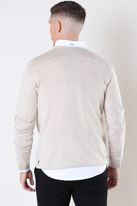 JEFF GREYSON CREW KNIT Beige