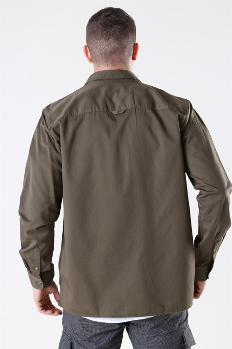Only & Sons Michael Tencel Overhemd Olive Night