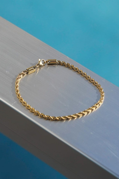 Northern Legacy Rope Armband Guldtonet