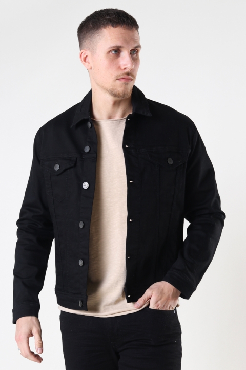 Gabba Dave Black Night Denim Jacket Black