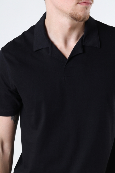 ONLY & SONS ONSABRAHAM LIFE REG SS RESORT POLO Black