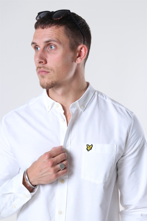 Lyle & Scott Oxford Overhemd White