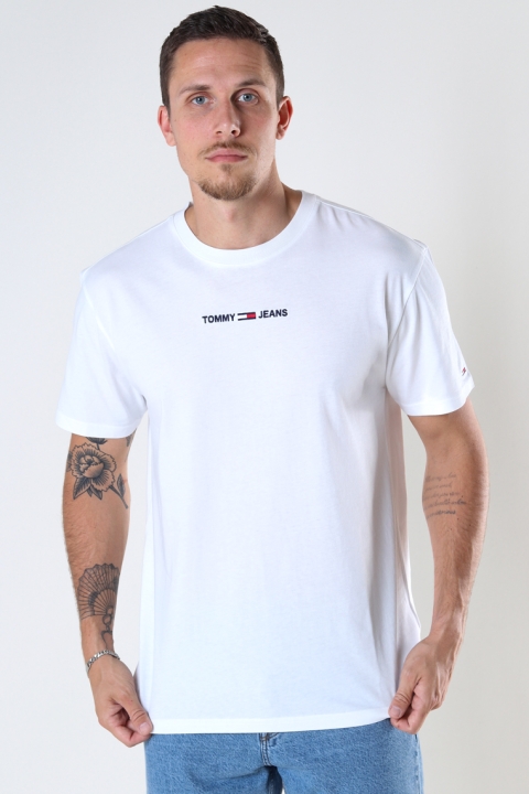 TJM SMALL TEXT TEE White