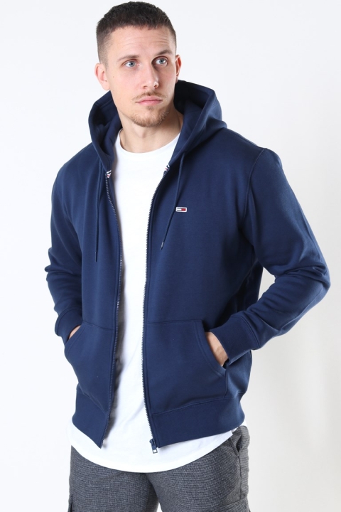 Tommy Jeans Fleece Zip Hoodie Twilight Navy