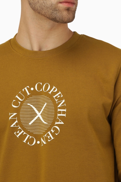 Clean Cut Copenhagen Damon Crewneck Bronze