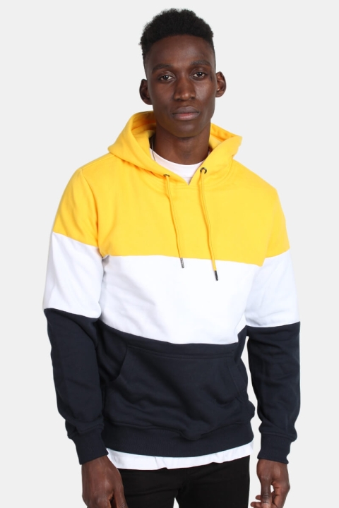 Klokban Classics TB1870 3-Tone Hoodie Chrome Yellow/White/Navy