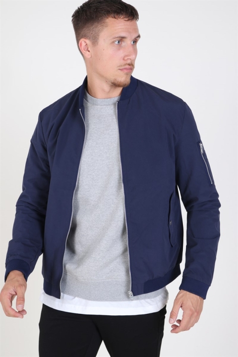 Jack & Jones Desert BomberJas Maritime Blue