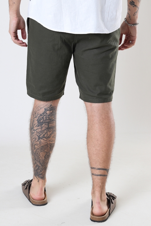 ONLY & SONS LINUS SHORTS LINEN MIX GW 1824 NOOS Olive Night