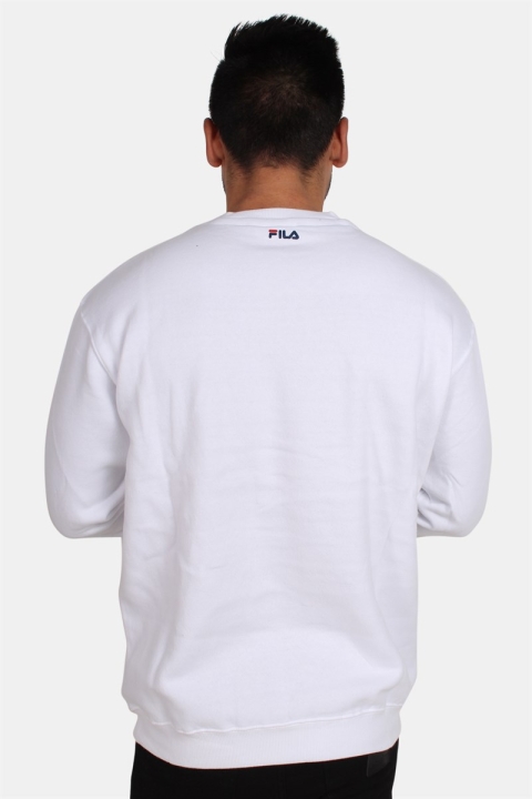 Fila Classic Logo Sweat Bright White