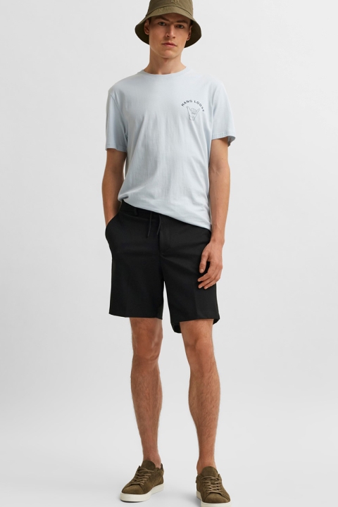 Selected SLHPETE FLEX STRING SHORTS G CAMP Black