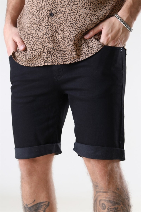 Just Junkies Mike Shorts Black Night