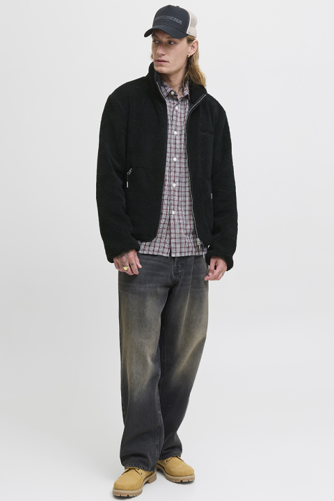 Jack & Jones Norrebro Teddy Jacket Black