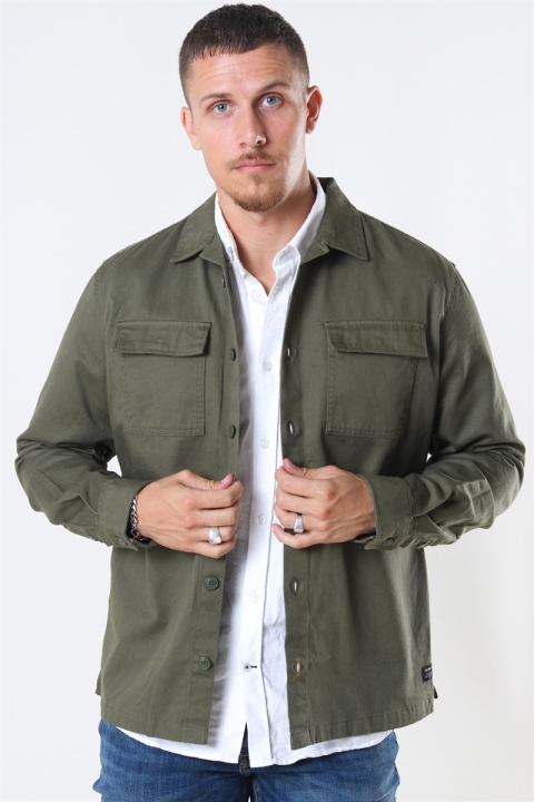 Jack & Jones Walter Overshirt Olive Night