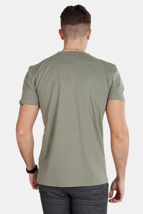 Alpha Industries Basic T-shirt Small Logo Olive