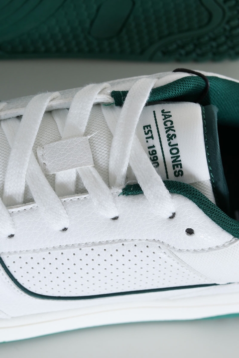 Jack & Jones London PU Sneaker White Green