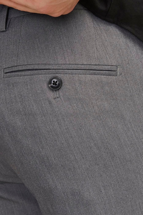 Jack & Jones Premium Franco Trouser Light Grey Melange