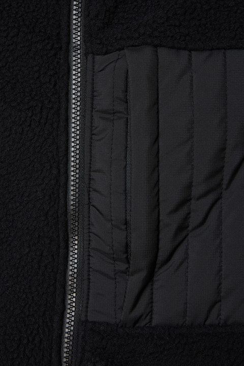 Rains Fleece Vest 01 Black