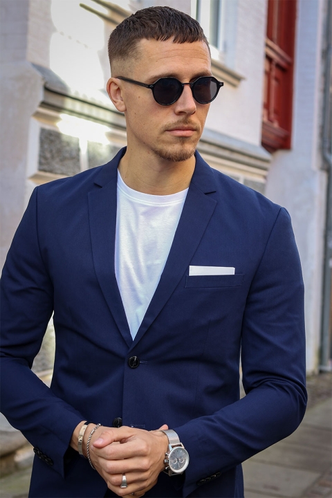 Jack & Jones Premium Franco Slim Fit Pak Medieval Blue