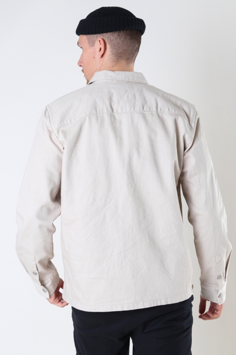 ONLY & SONS ONSALEC LS WORKWEAR OVERSHIRT Silver Lining