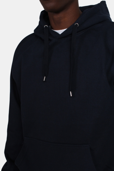 Basic Brand Hooded Sweat Blue Navy