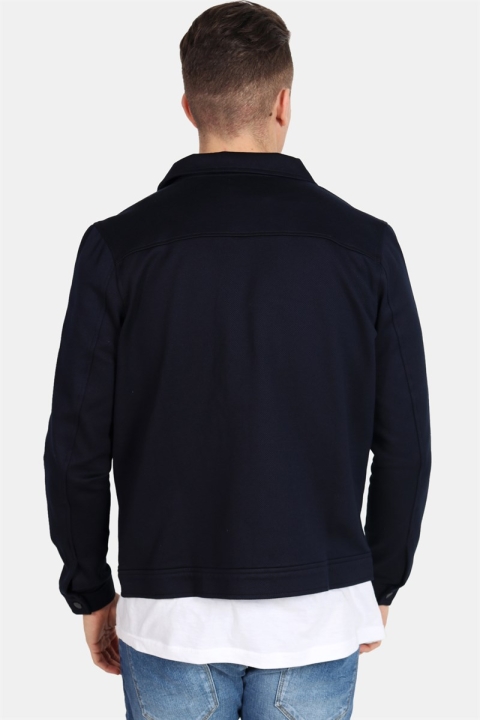 Selected Matt LS Sweat Overhemd B Dark Sapphire