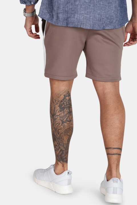 Just Junkies Alfred Track Shorts II Camel/Offwhite
