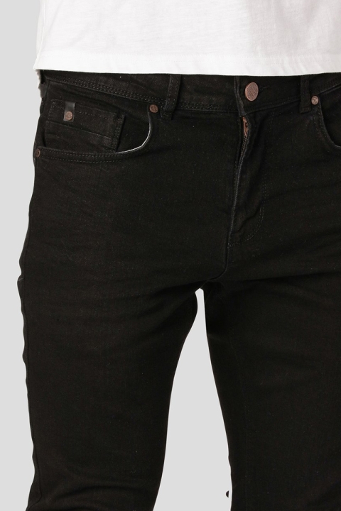 Clean Cut Copenhagen David Slim Stretch Jeans Black Denim