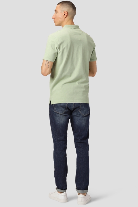 Clean Cut Copenhagen Silkeborg Stretch Polo Pale Green