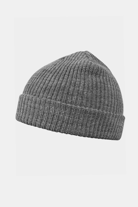 Basic Brand Fisherman Beanie Hoed Ht Grey