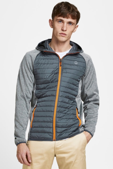 Jack & Jones JJEMULTI QUILTED JACKET NOOS Grey Melange