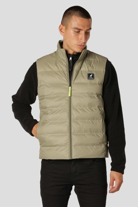 Fat Moose Duncan Recycled Vest Khaki