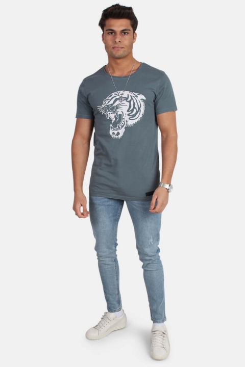 Just Junkies Tiger T-shirt Lead