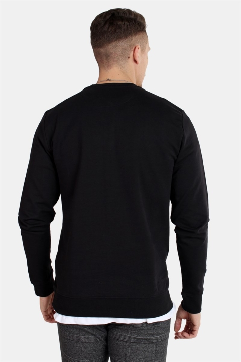 Only & Sons Basic Sweat Crew Neck Unbrushed Noos Black