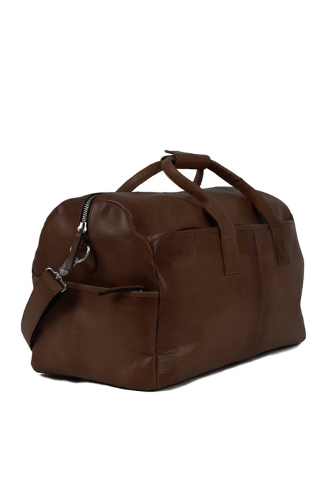 Still Nordic Frill Weekend Bag Brown