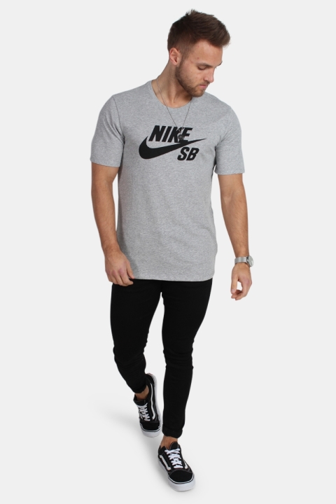 Nike SB Logo T-shirt Grey/Black