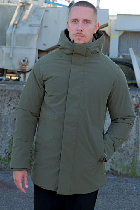 Jack & Jones Keen Stretch Parka Jacket Grape Leaf