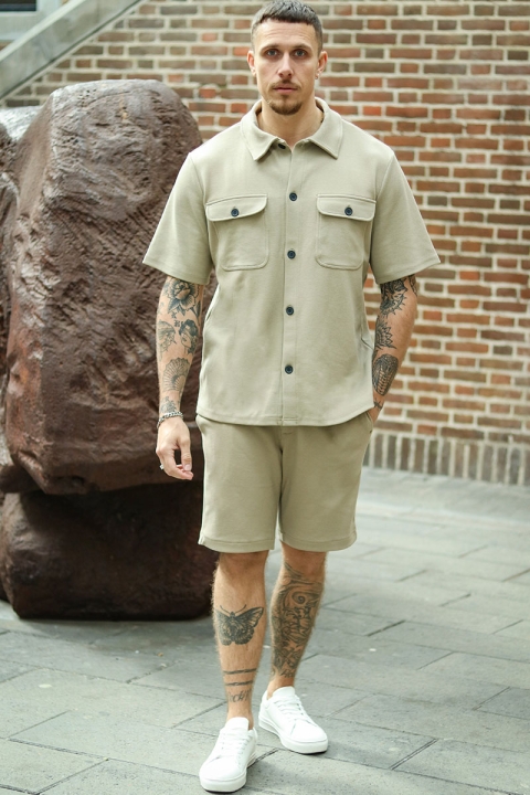 ONLY & SONS Kodyl SS Shirt Chinchilla