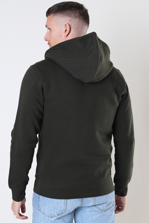 Jack & Jones STAR BASIC SWEAT ZIP HOOD Rosin